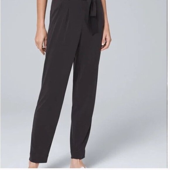 White House Black Market The Tapered Ankle Pants Dark Grey Size M - Picture 4 of 7